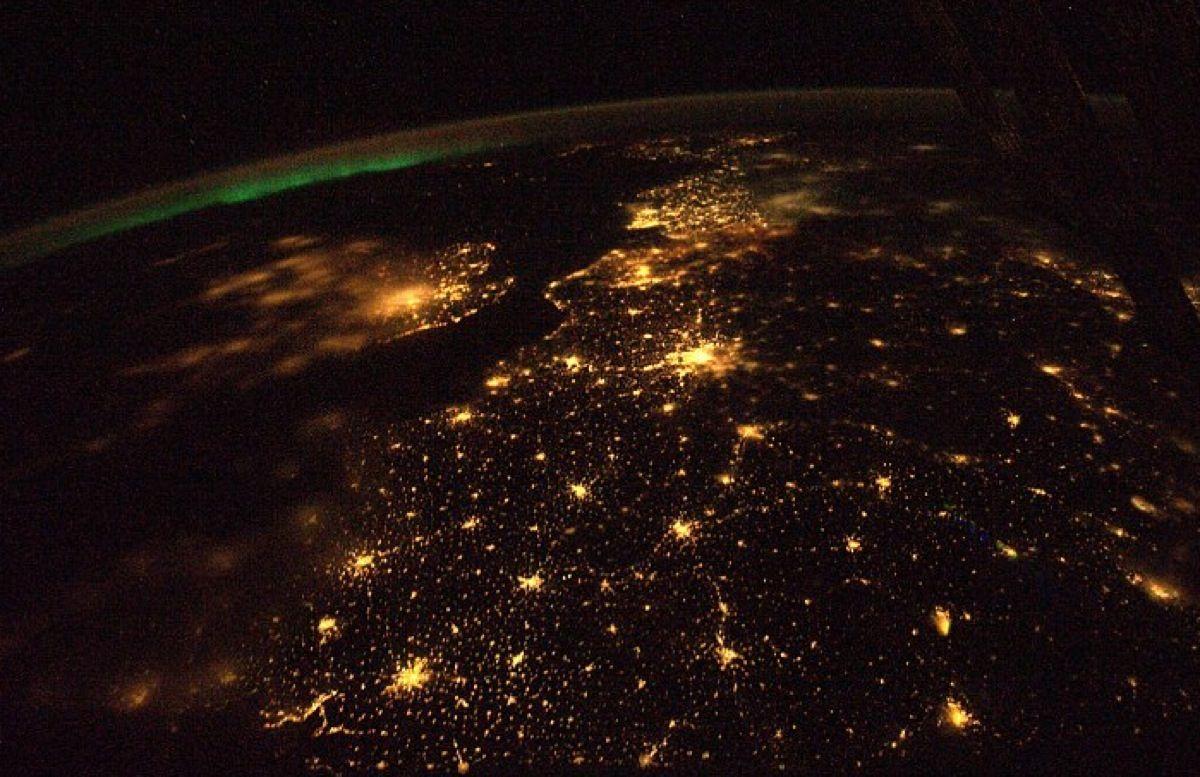 Earth From Space At Night