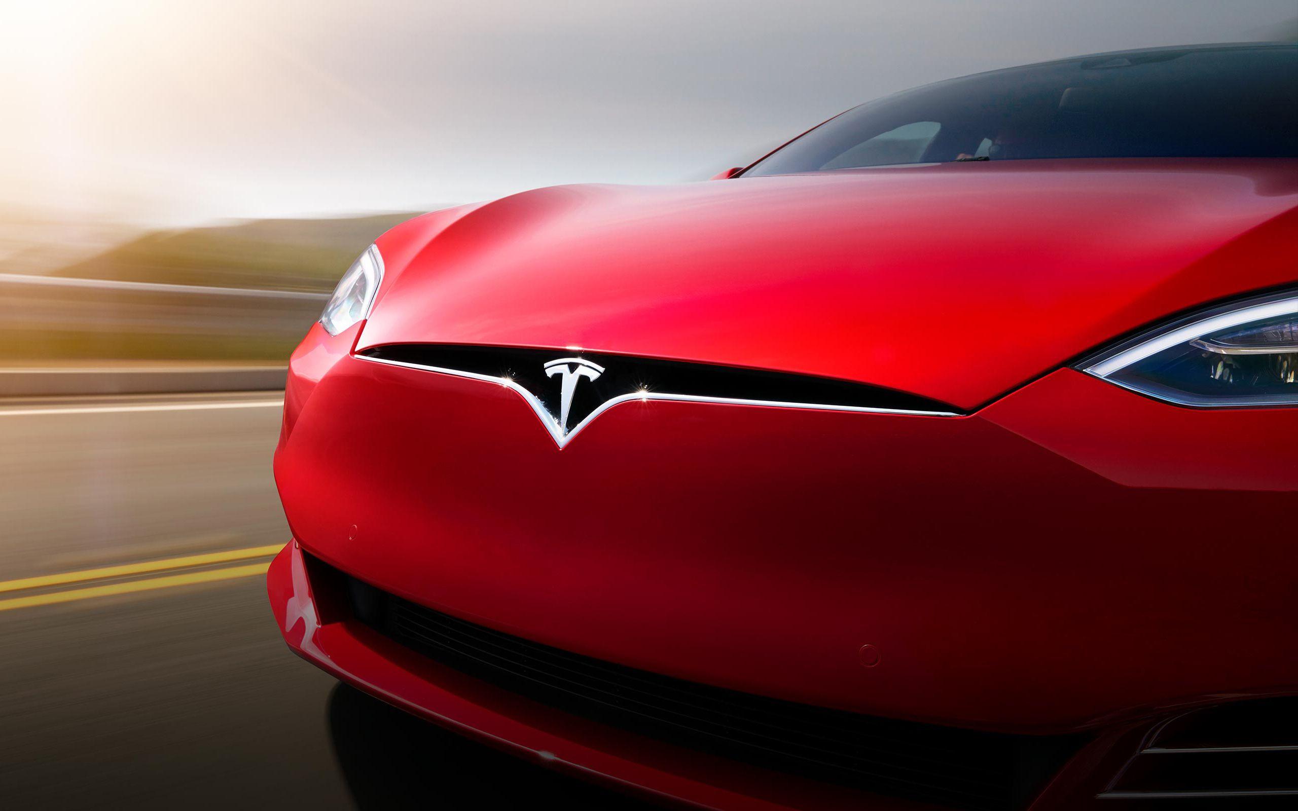 Tesla Car Up Close Wallpaper Backgrounds 62153