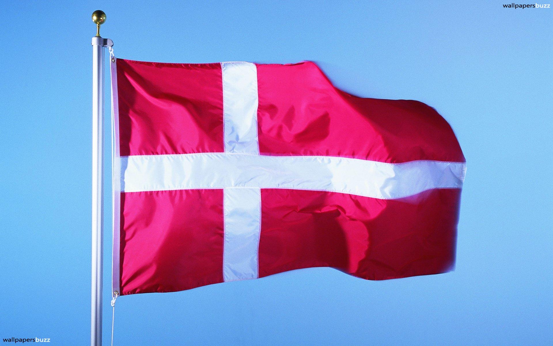 The flag of Denmark HD Wallpapers