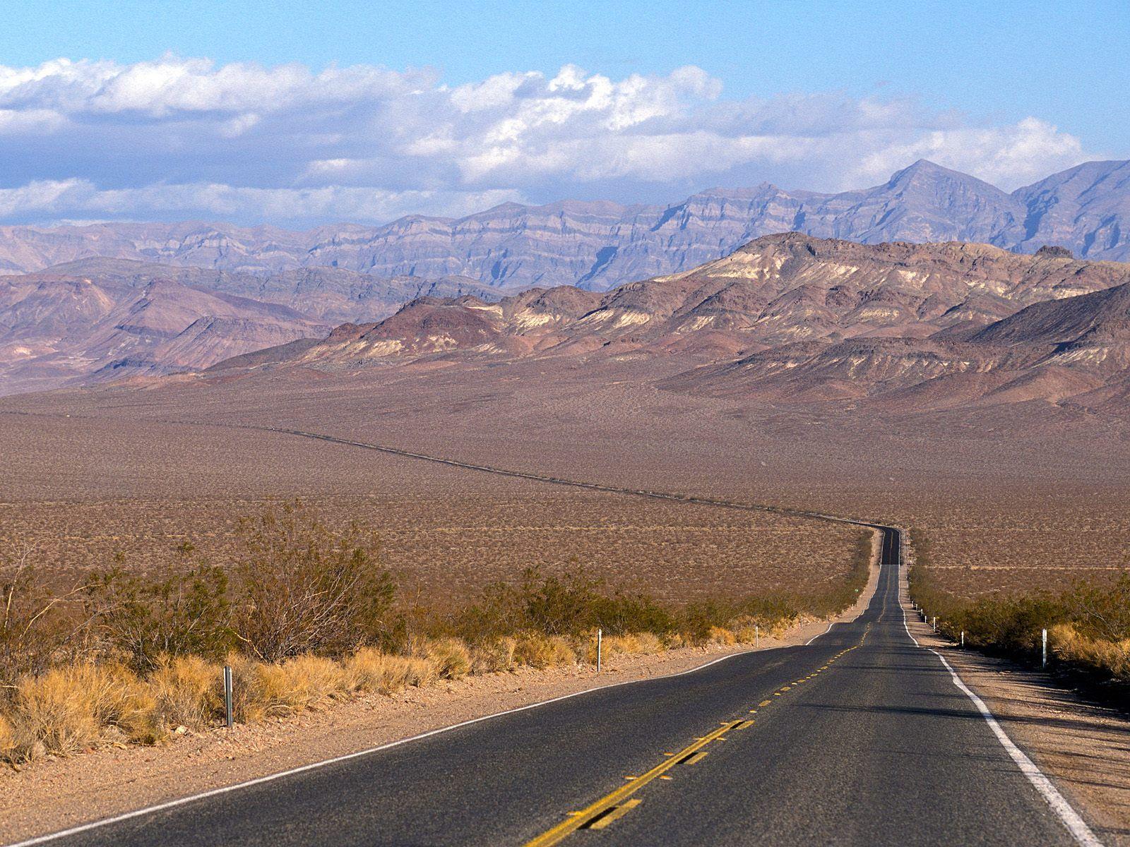 drove through death valley more times than i can remember. hot