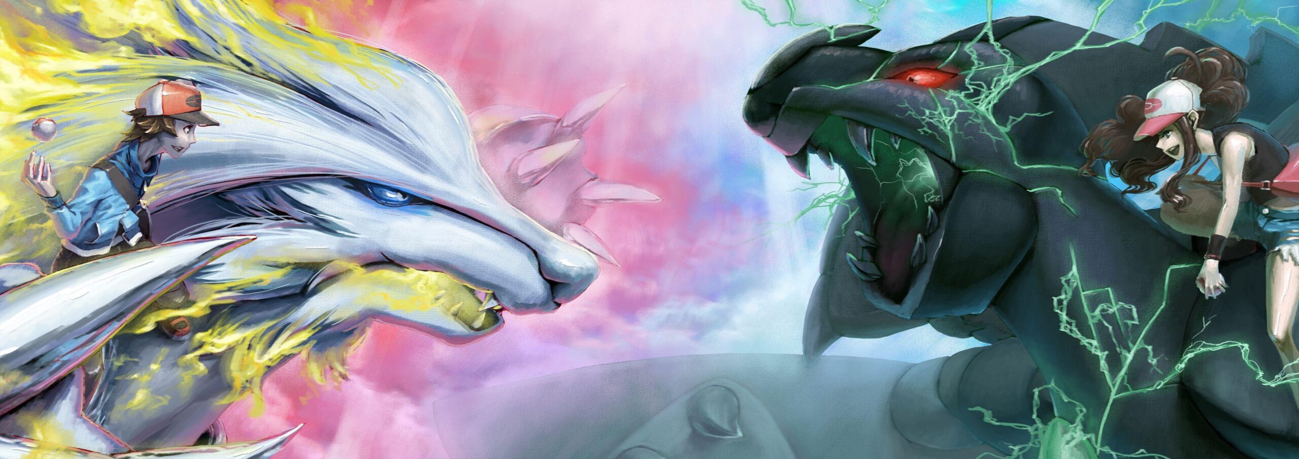 Reshiram Vs Zekrom HD Wallpapers