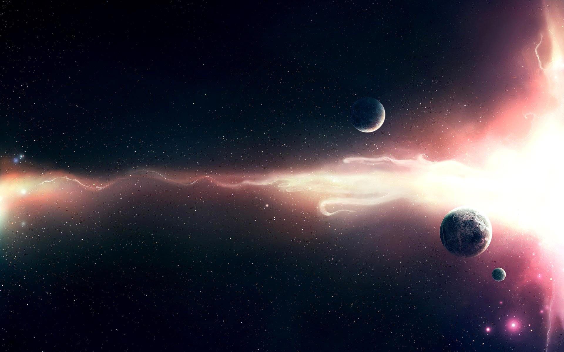 Planets Light HD wallpapers