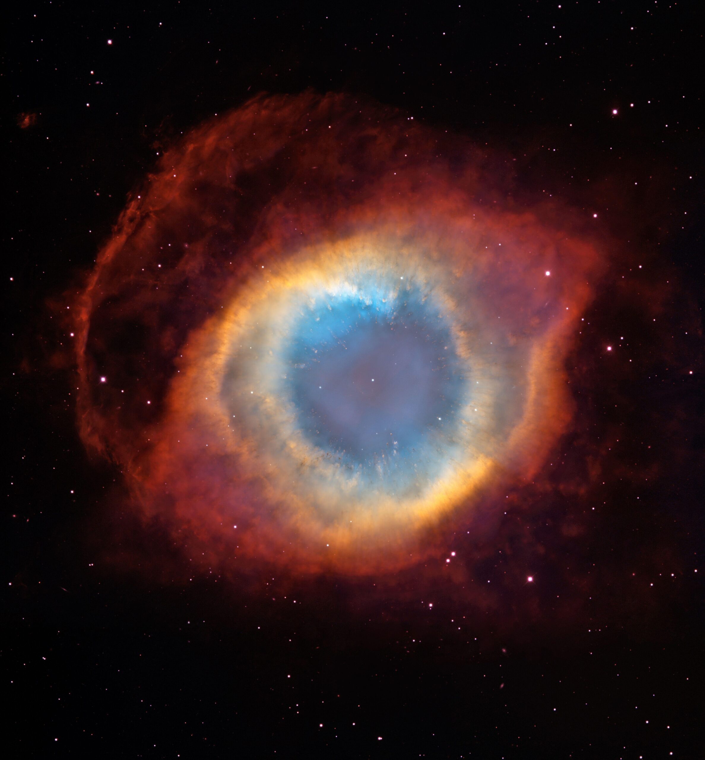 Wallpapers Helix Nebula, Eye of God, Hubble Space Telescope, HD, 5K