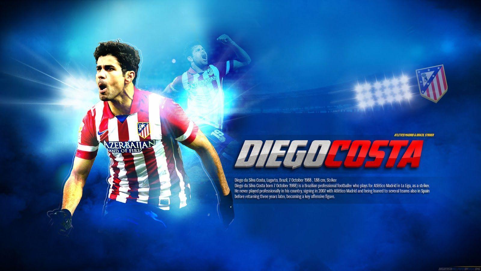 2014 diego costa atletico madrid wallpapers