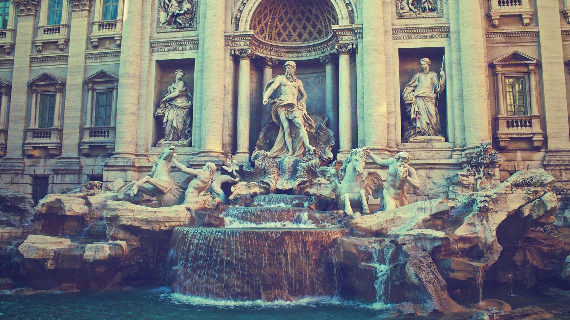 Trevi Fountain Rome HD Wallpapers