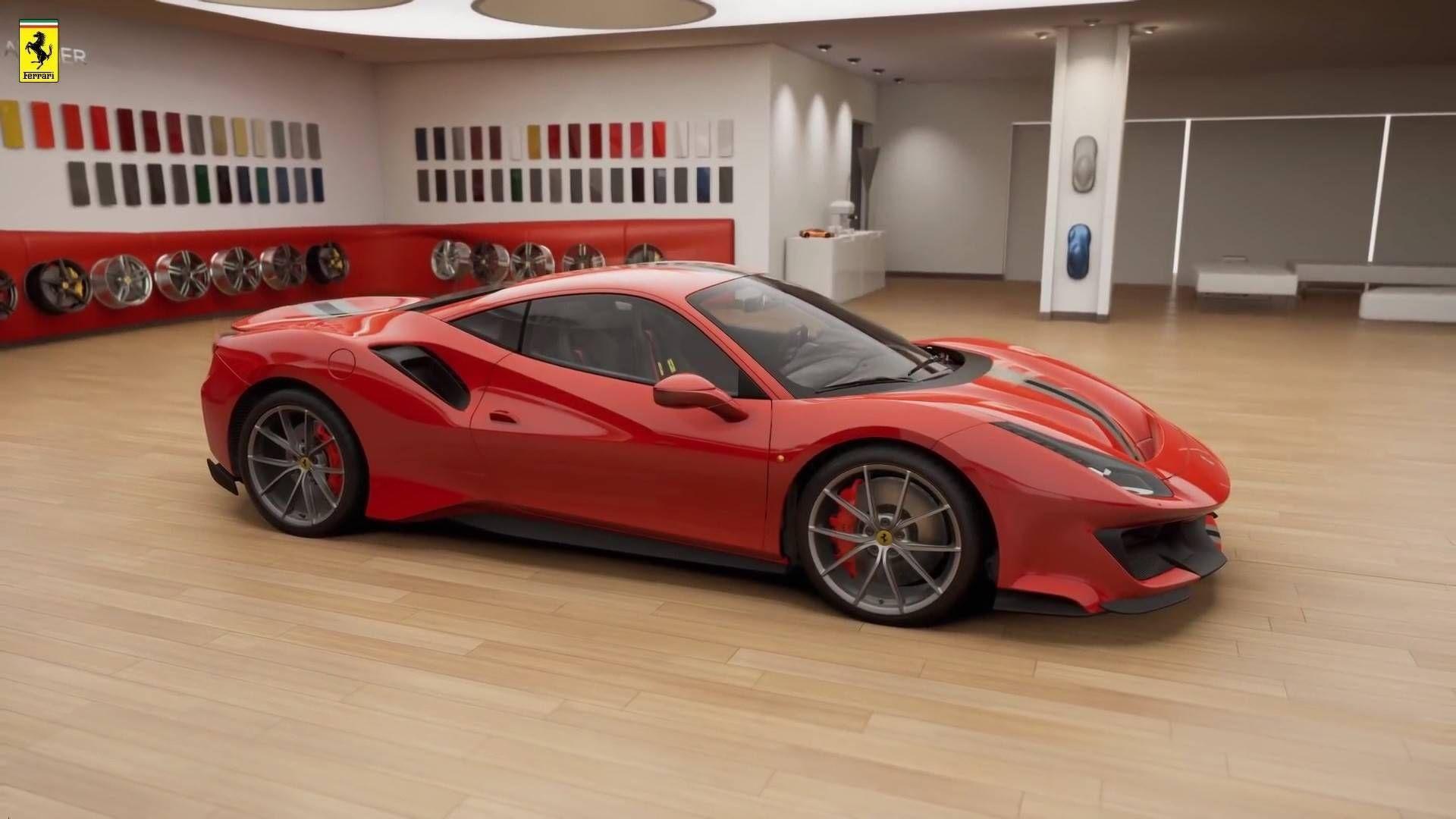 Ferrari 488 Pista Leaks Out To Reveal Its Aggressive Body