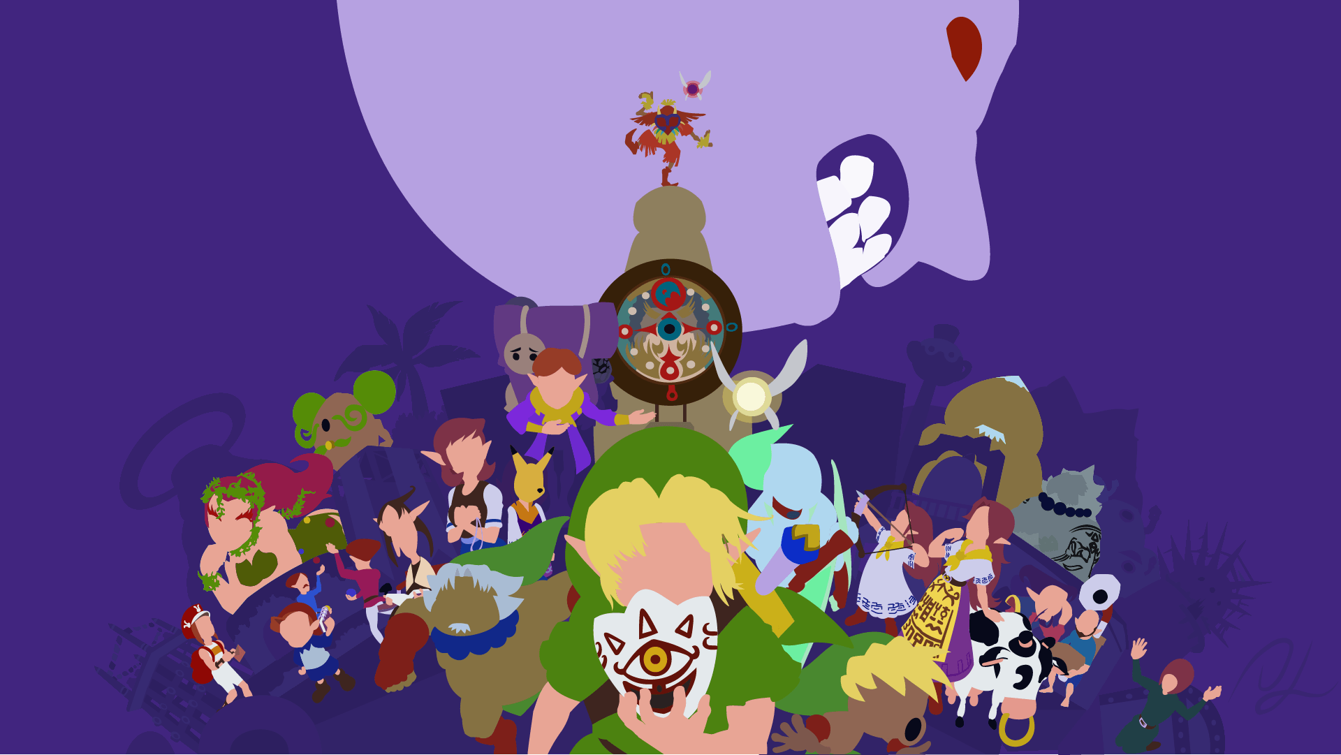 Zelda Majora’s Mask Wallpapers