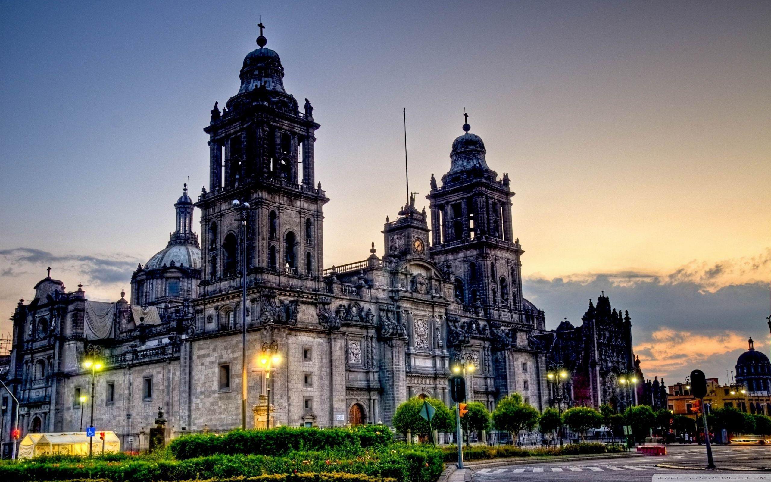 Mexico City Cathedral HD desktop wallpapers : Widescreen : High