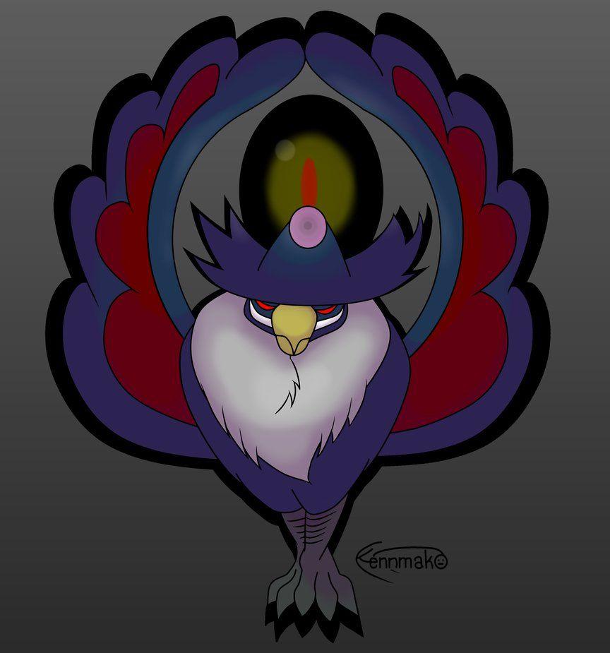 Honchkrow Mean Look by kennmako.deviantart on @DeviantArt