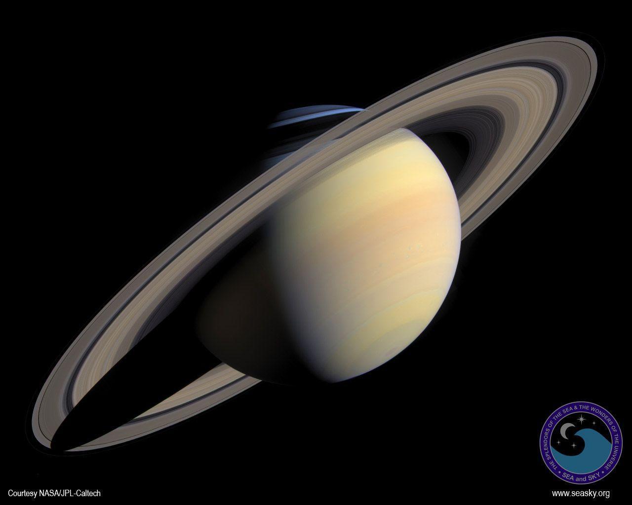 Sea and Sky: Saturn Wallpapers 1280 X 1024