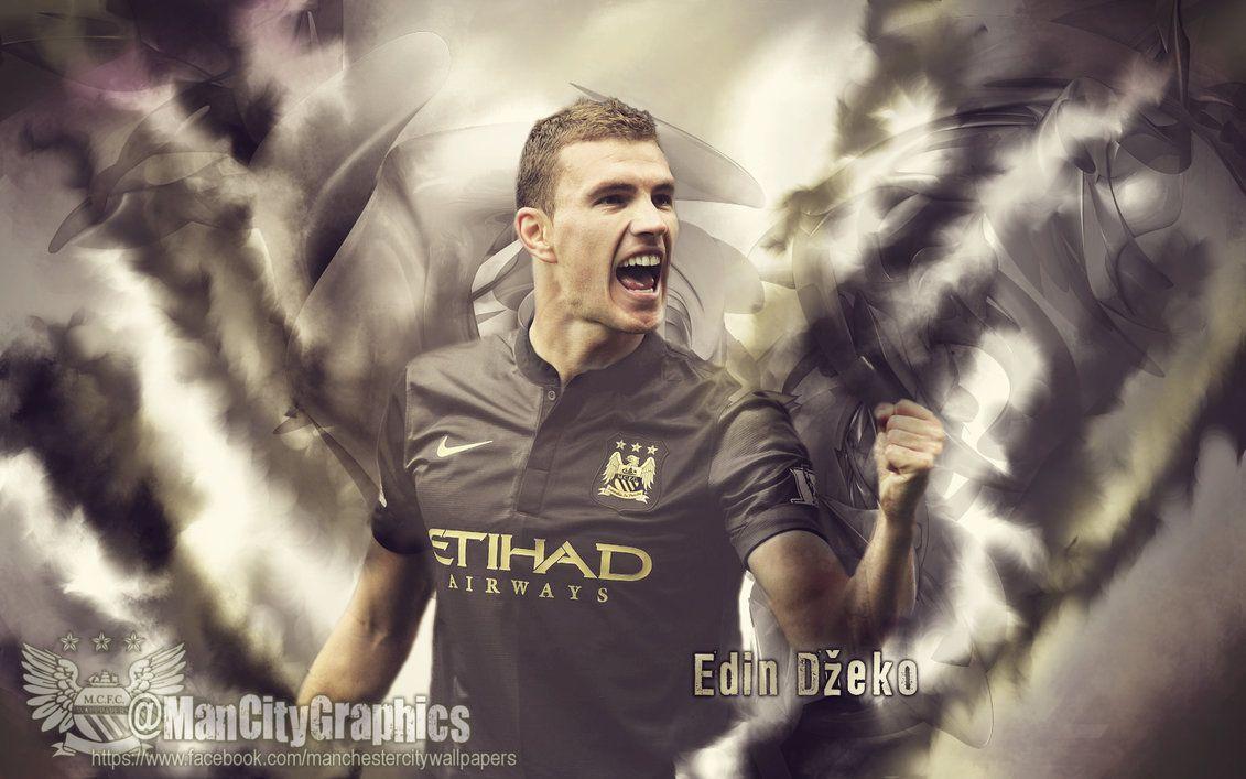 Edin Dzeko Wallpapers by ManCityGraphics