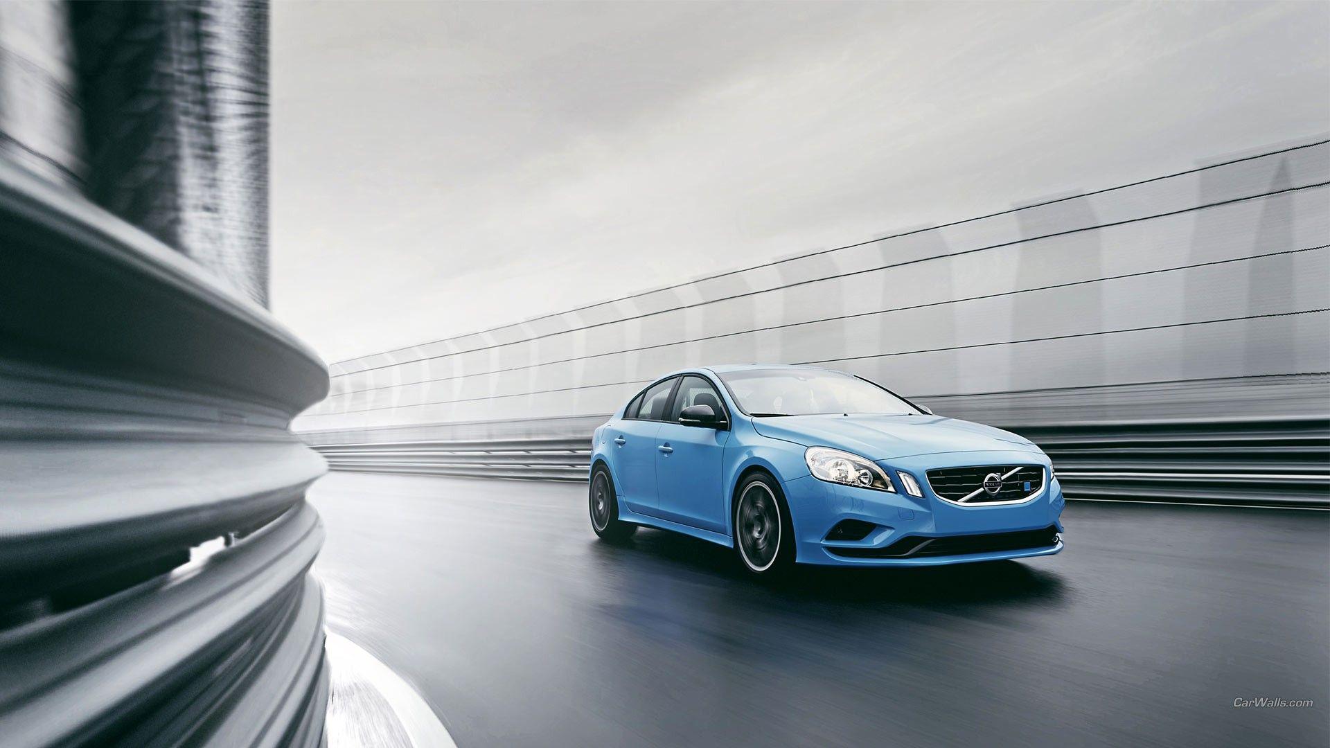 Volvo S60, Car, Polestar Racing, Blue Cars Wallpapers HD / Desktop