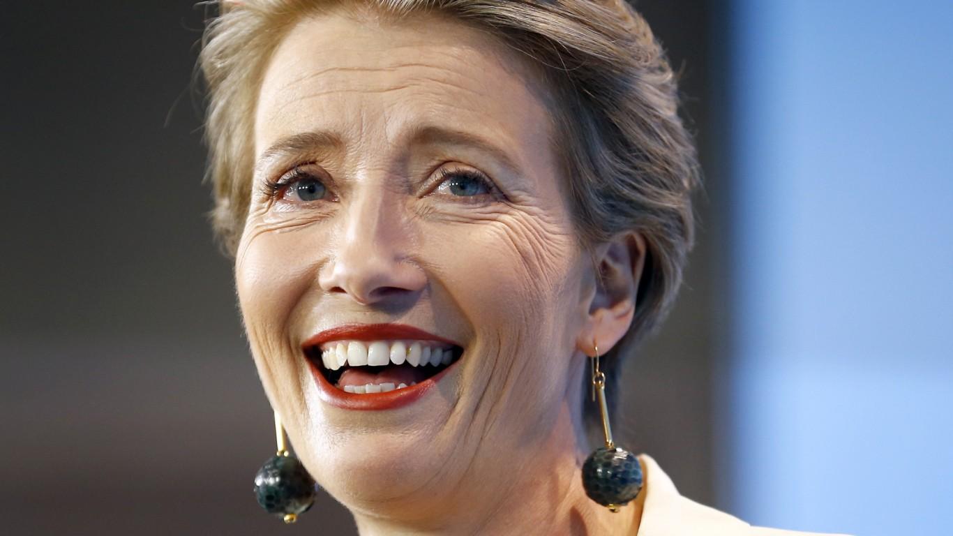 Emma Thompson serenades Prince Charles at Oscars event