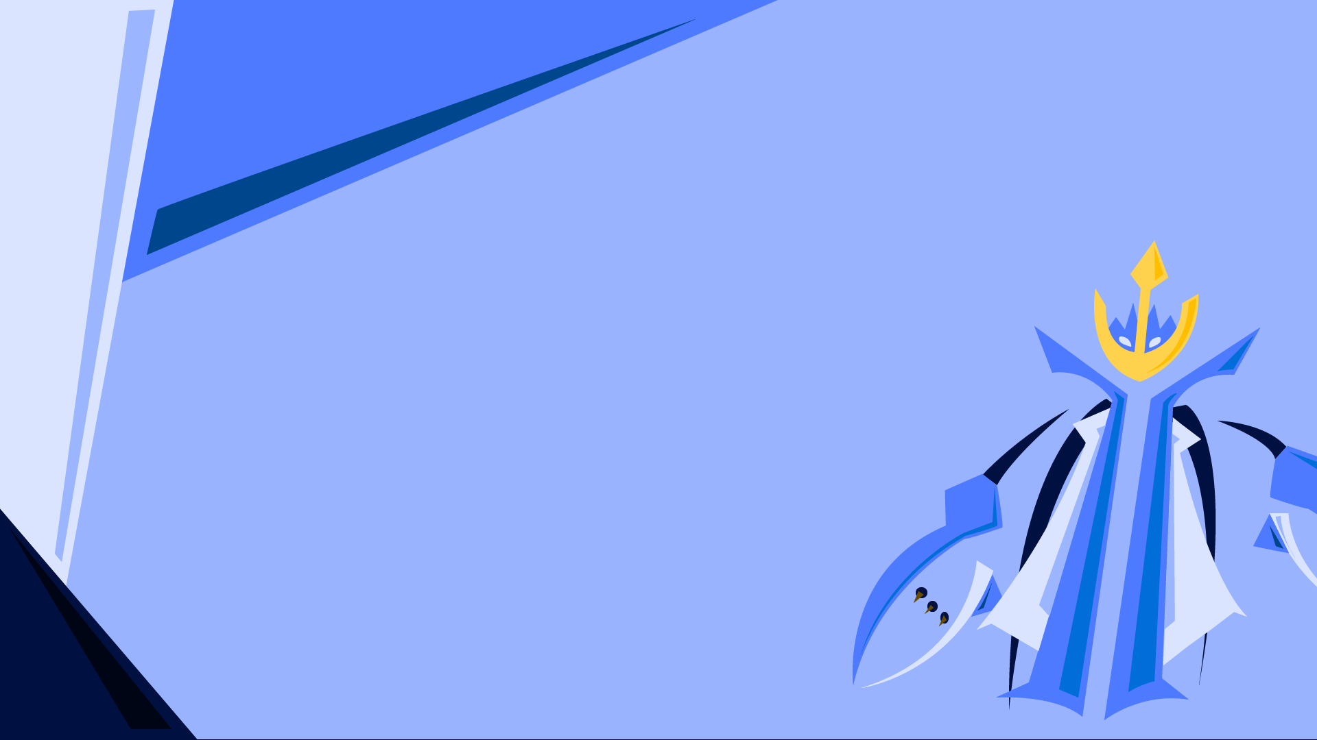 OC Empoleon wallpaper, kinda minimalist, enjoy!