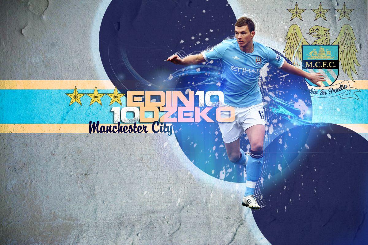 all new pix1: Wallpapers Edin Dzeko Manchester City