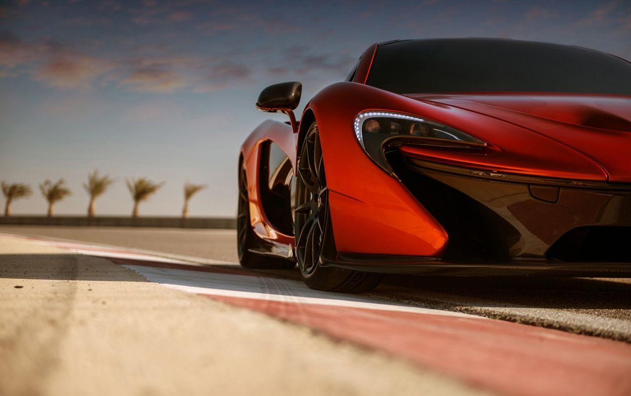 2013 McLaren P1 at Bahrain Front Section wallpapers