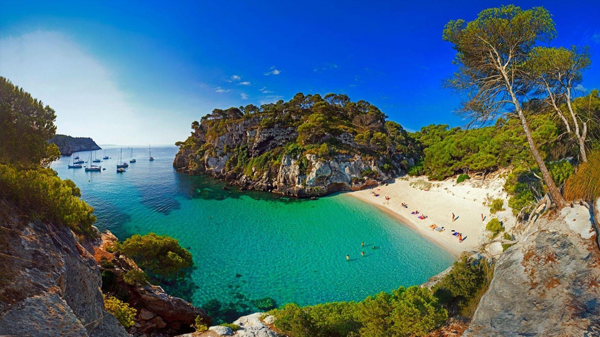 Menorca Beach Spain Wallpapers