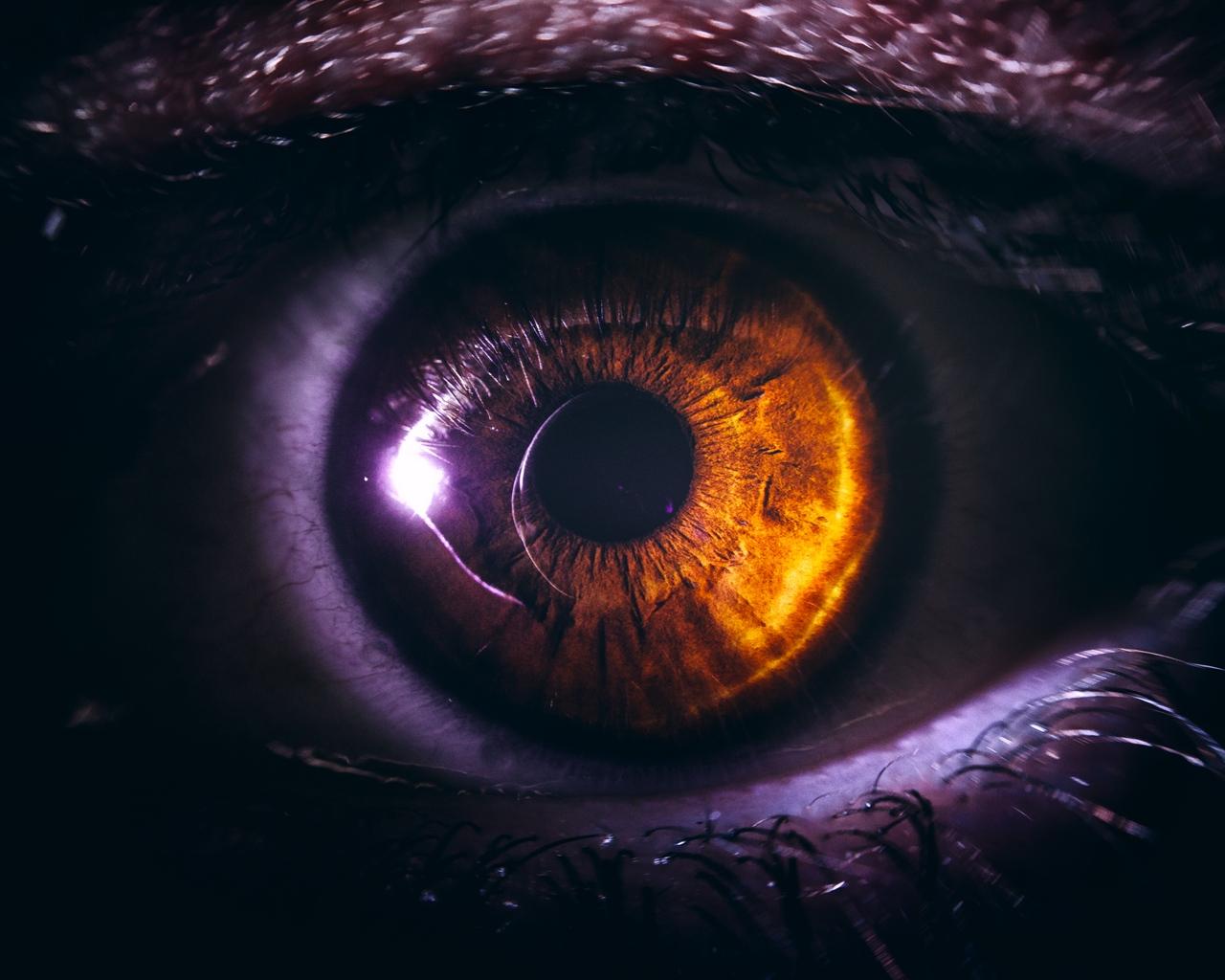 Download wallpapers eye, pupil, close