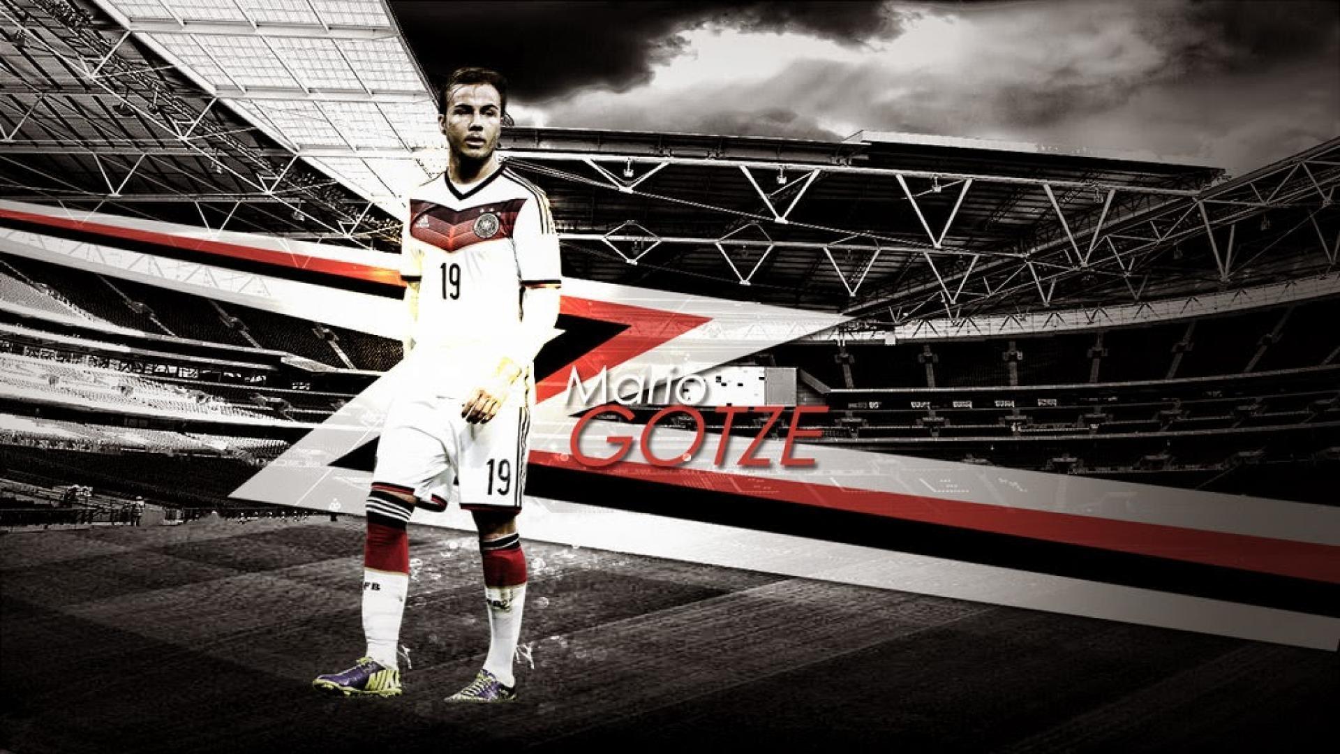 HD Mario Gotze Germany Player Fifa World Cup 2014 Top Wallpapers