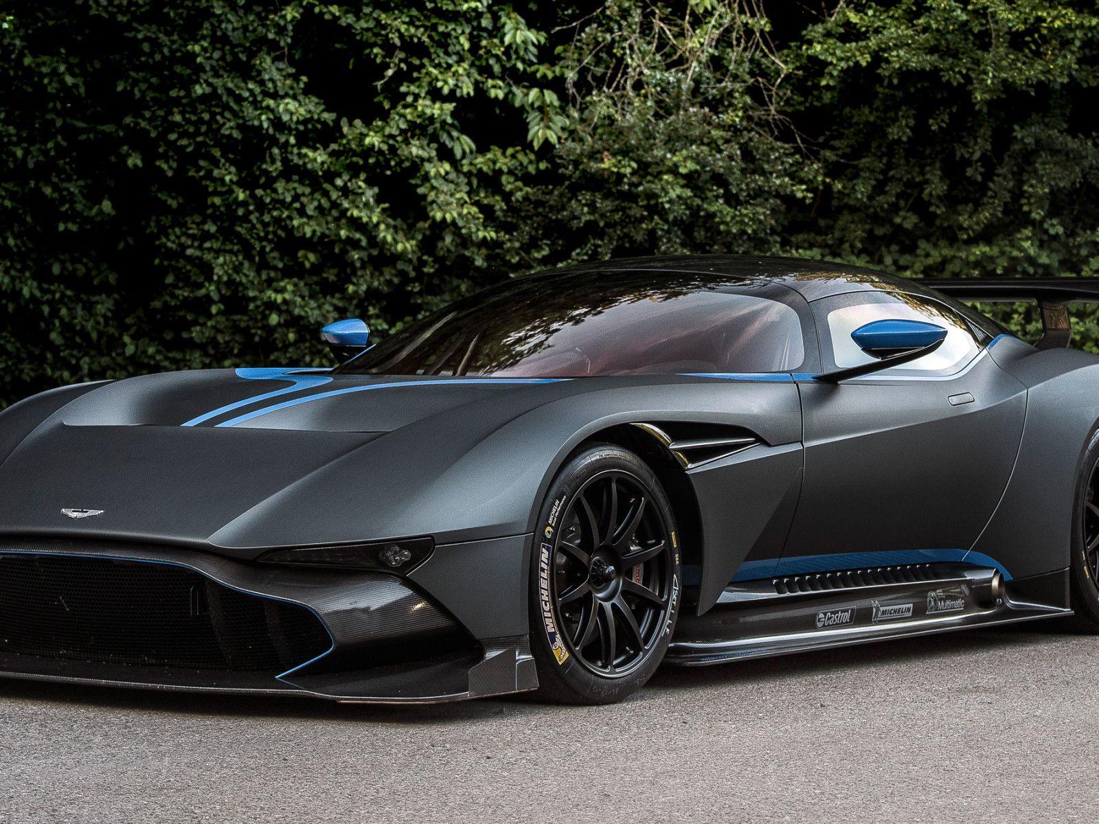 Aston Martin Vulcan 2016 Black HD Wallpapers