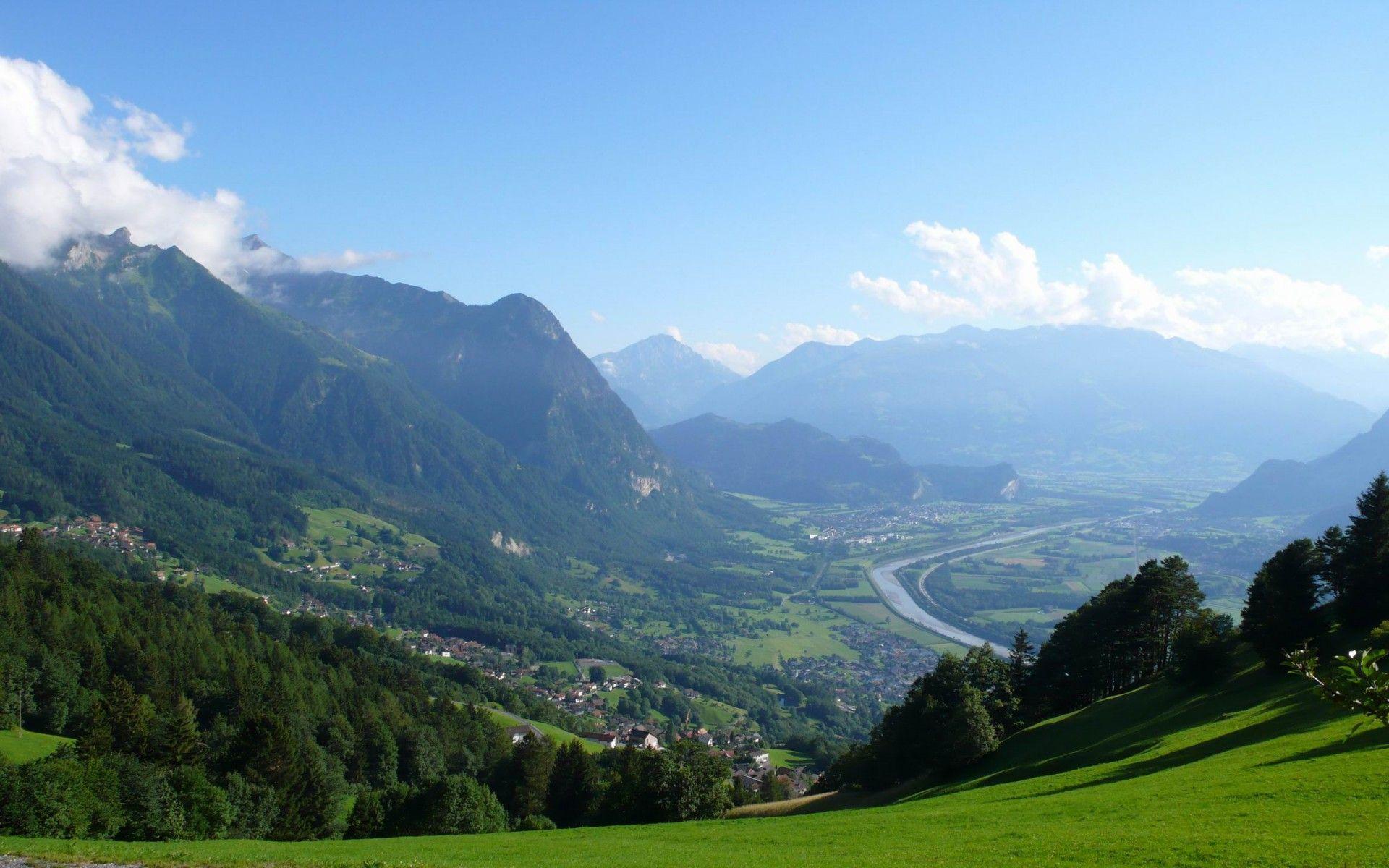 Liechtenstein Alps Europe wallpapers