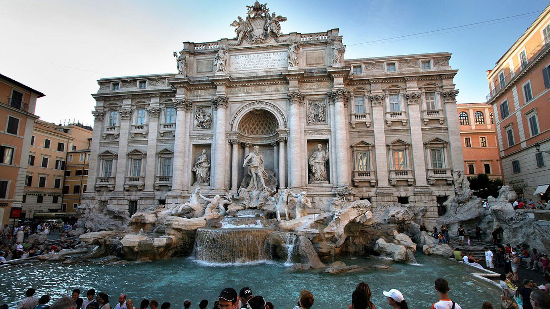 Trevi Fountain HD Wallpaper, Backgrounds Image