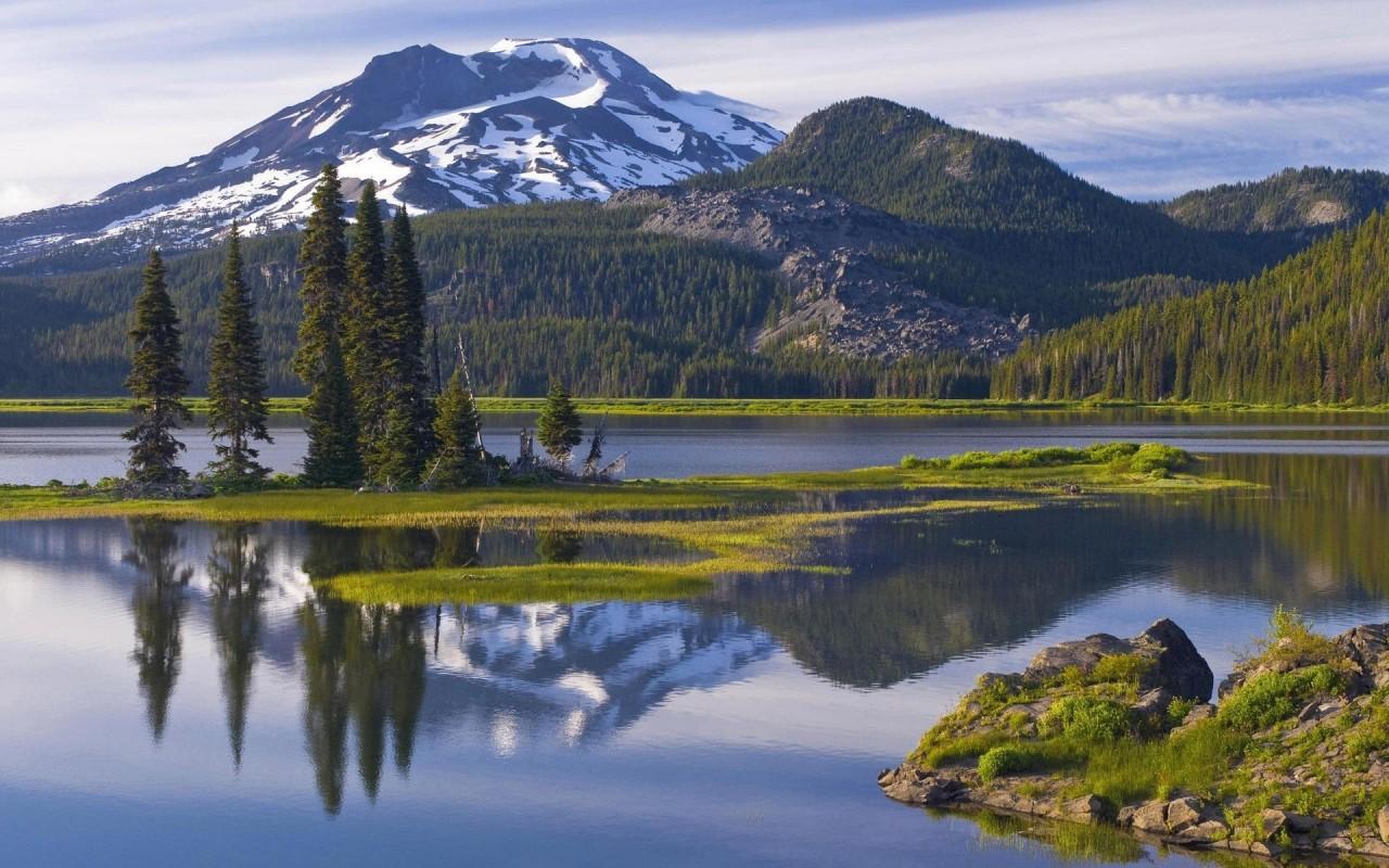 Splendid Sparks Lake Oregon wallpapers