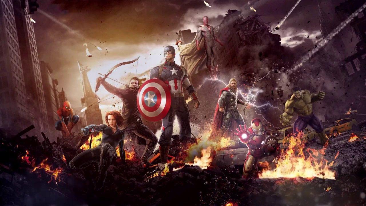 Marvel’s The Avengers With Animated Fire Live Wallpapers [1080p HD