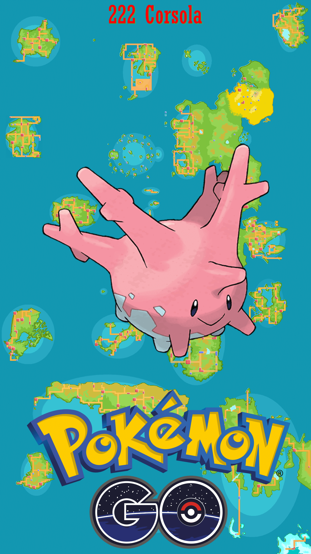 222 Street Map Corsola