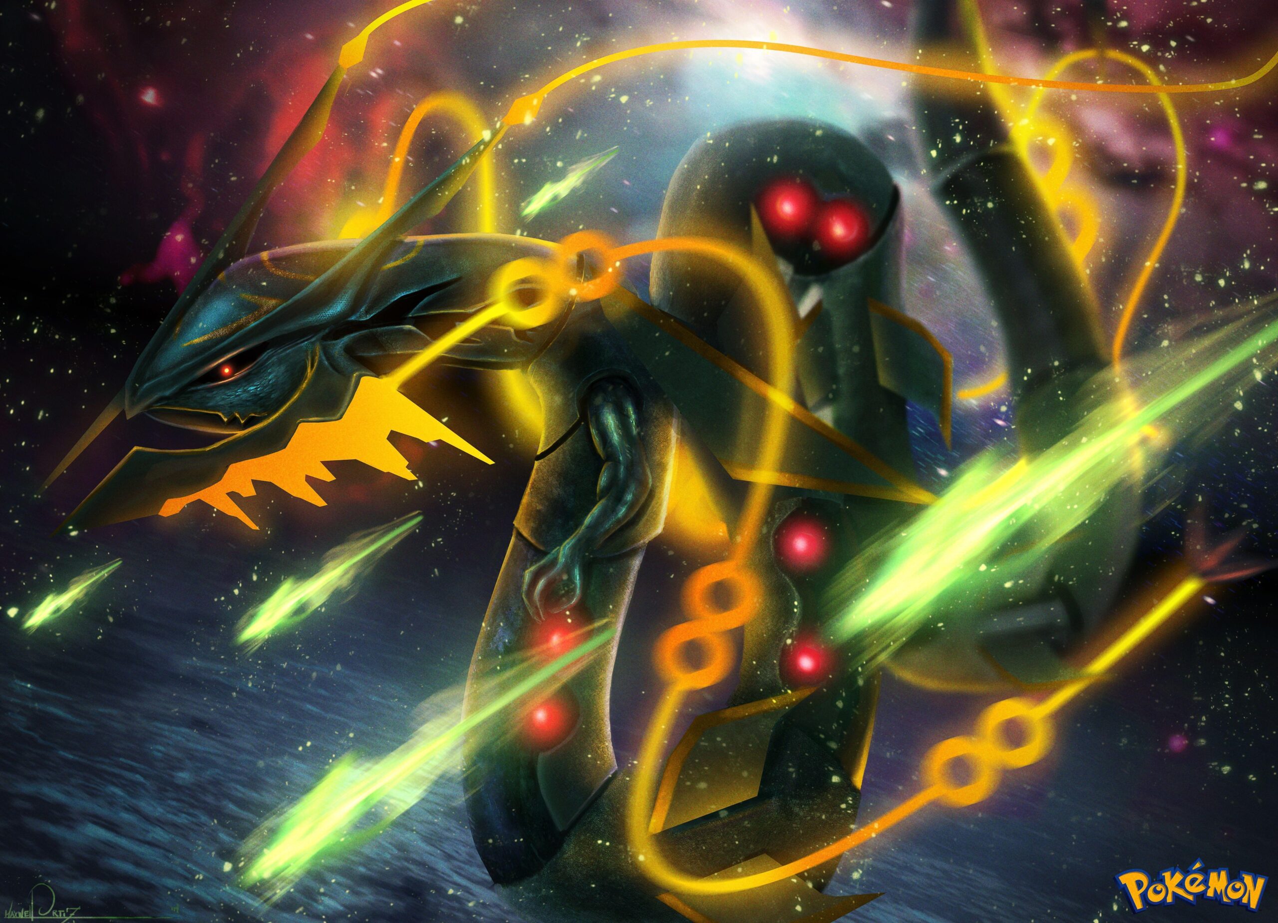 Mega Rayquaza HD Wallpapers