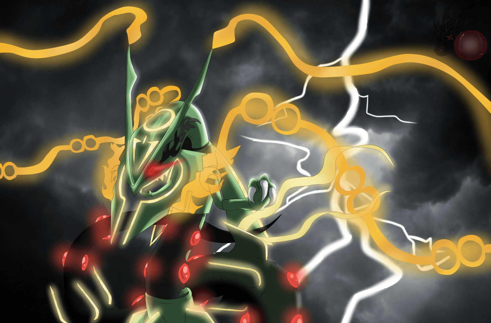 Mega Rayquaza by Tomycase