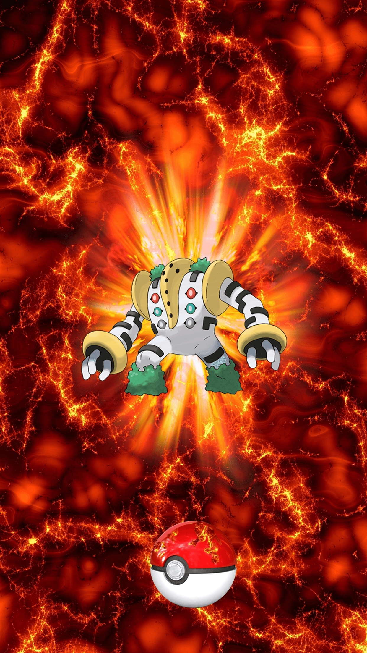 486 Fire Pokeball Regigigas Regigigas 22