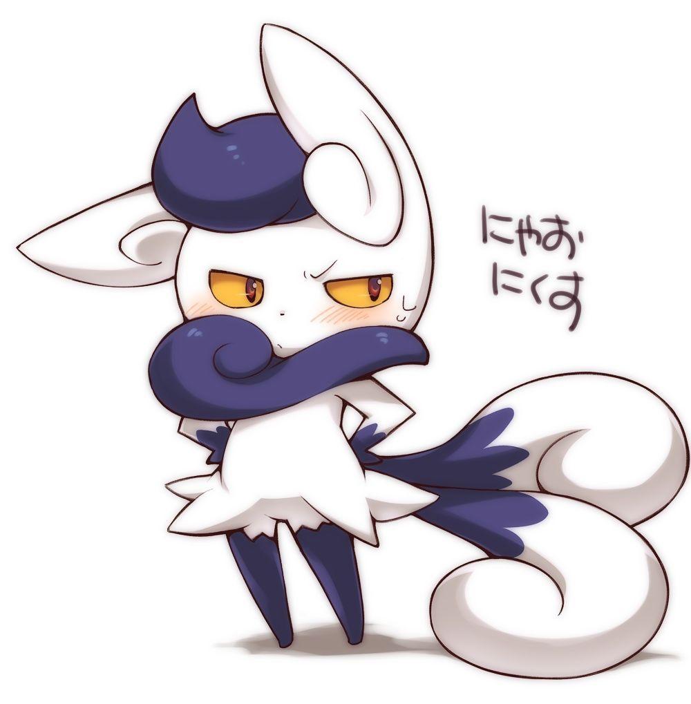 Meowstic. I love how grumpy she looks