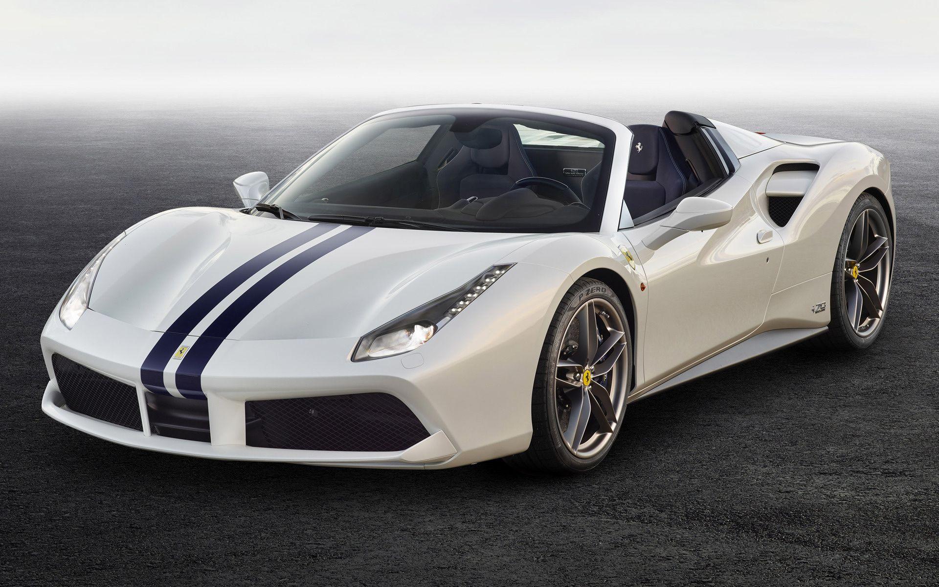 Ferrari 488 Spider The White Spider