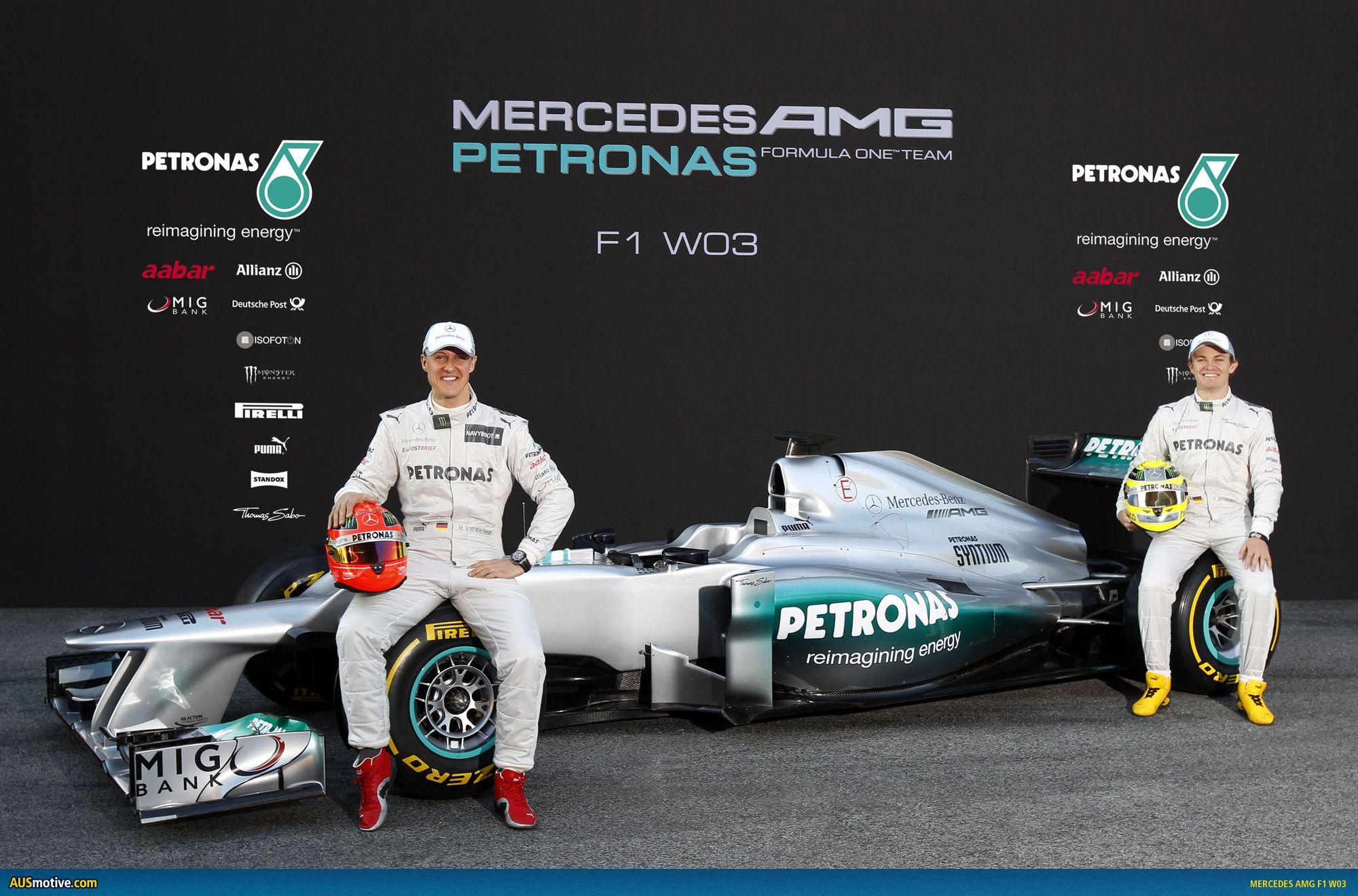 AUSmotive » Mercedes AMG unveils 2012 F1 car