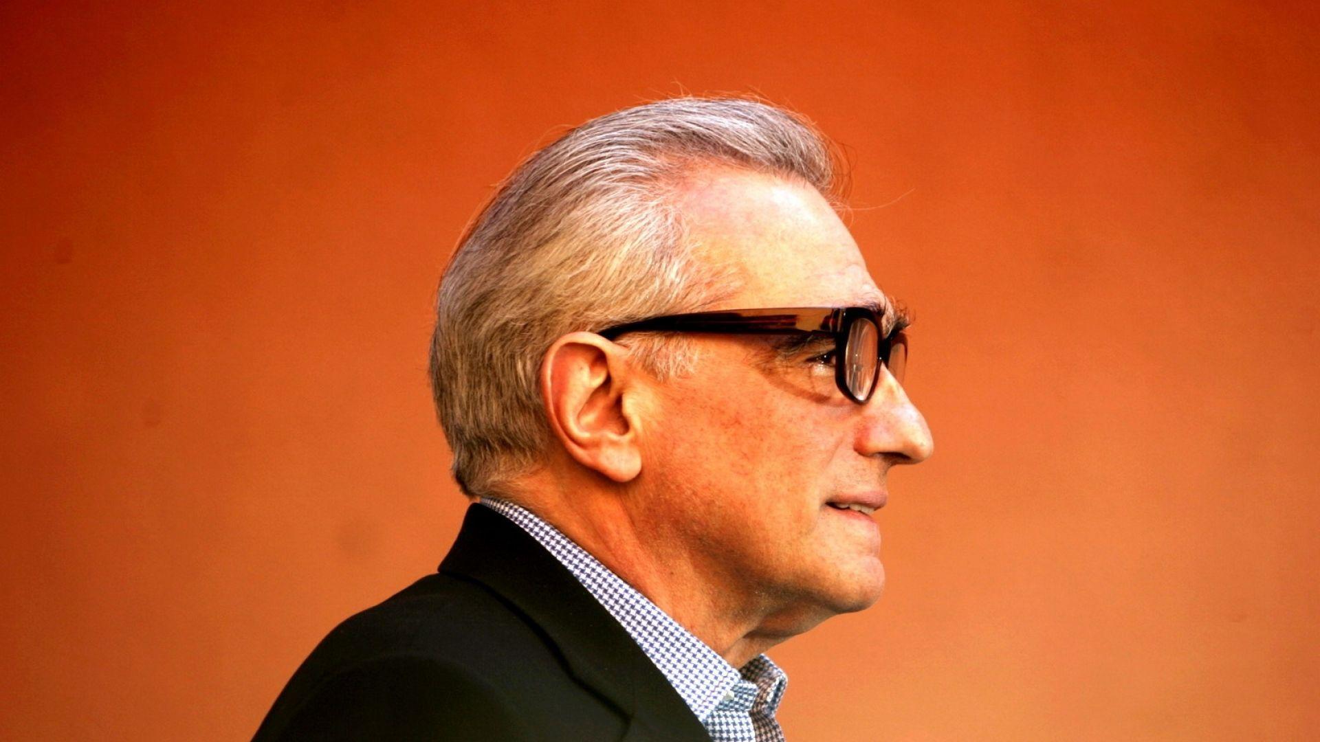 Download Wallpapers Martin scorsese, Hair, Gray hair Full