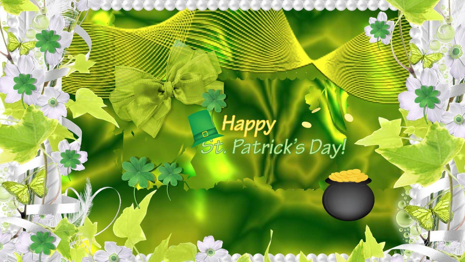 Wallpapers For > Cute Animal St Patricks Day Wallpapers