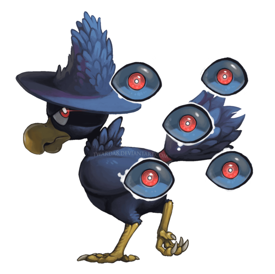 Murkrow by Twarda8