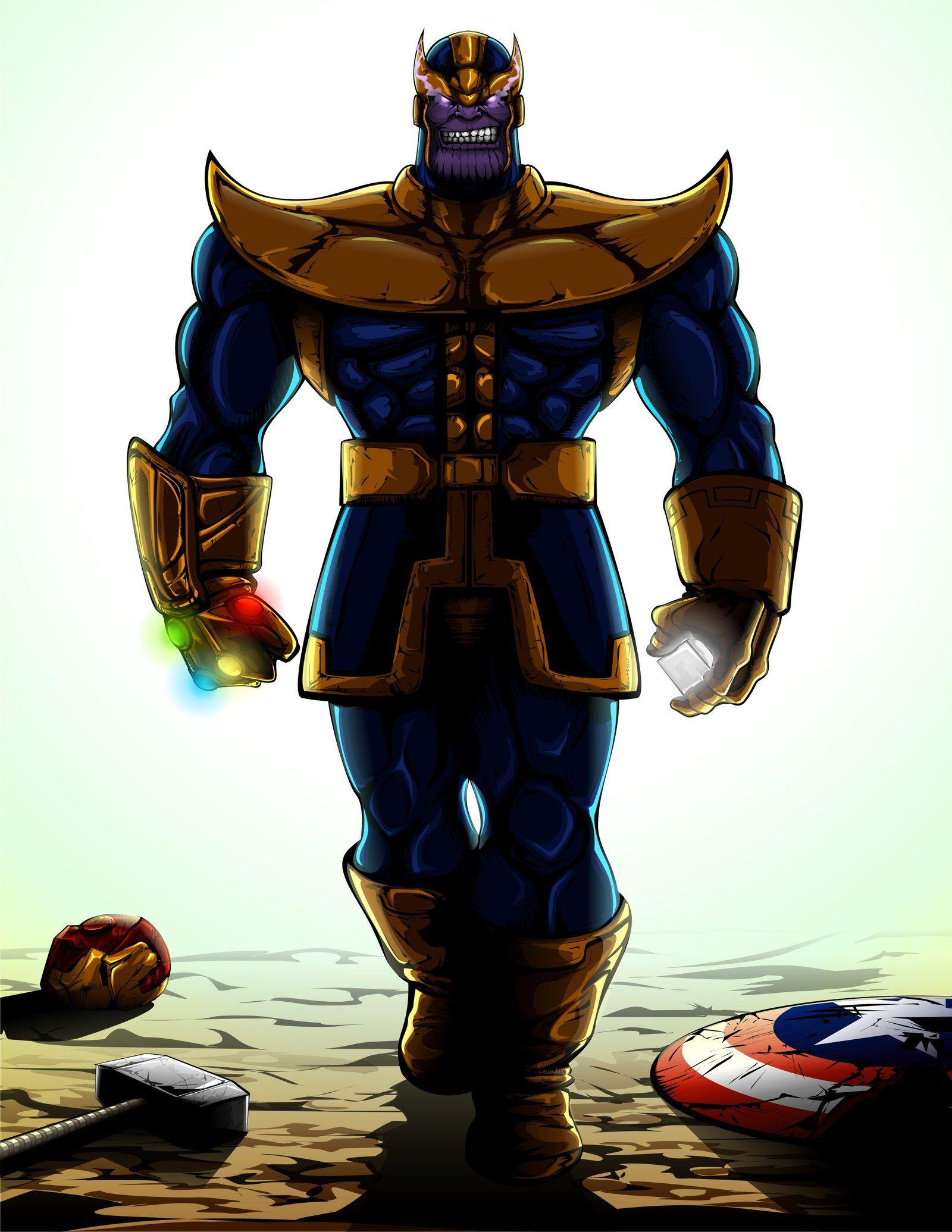 Thanos Infinity Gauntlet by JTSubconscious8