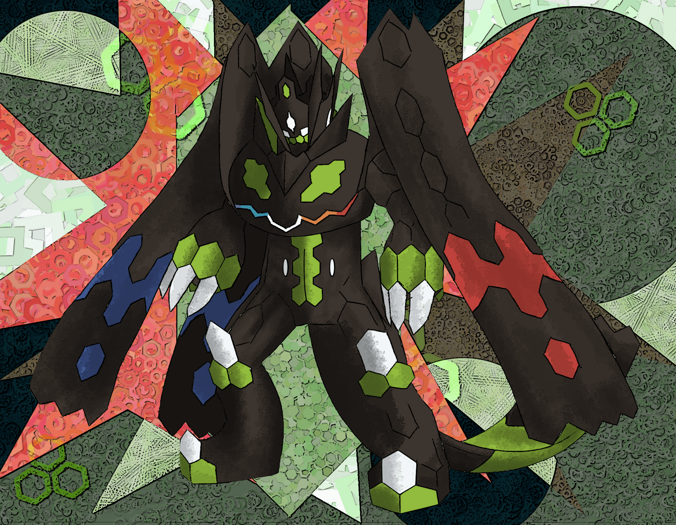 1 Zygarde Complete Forme HD Wallpapers