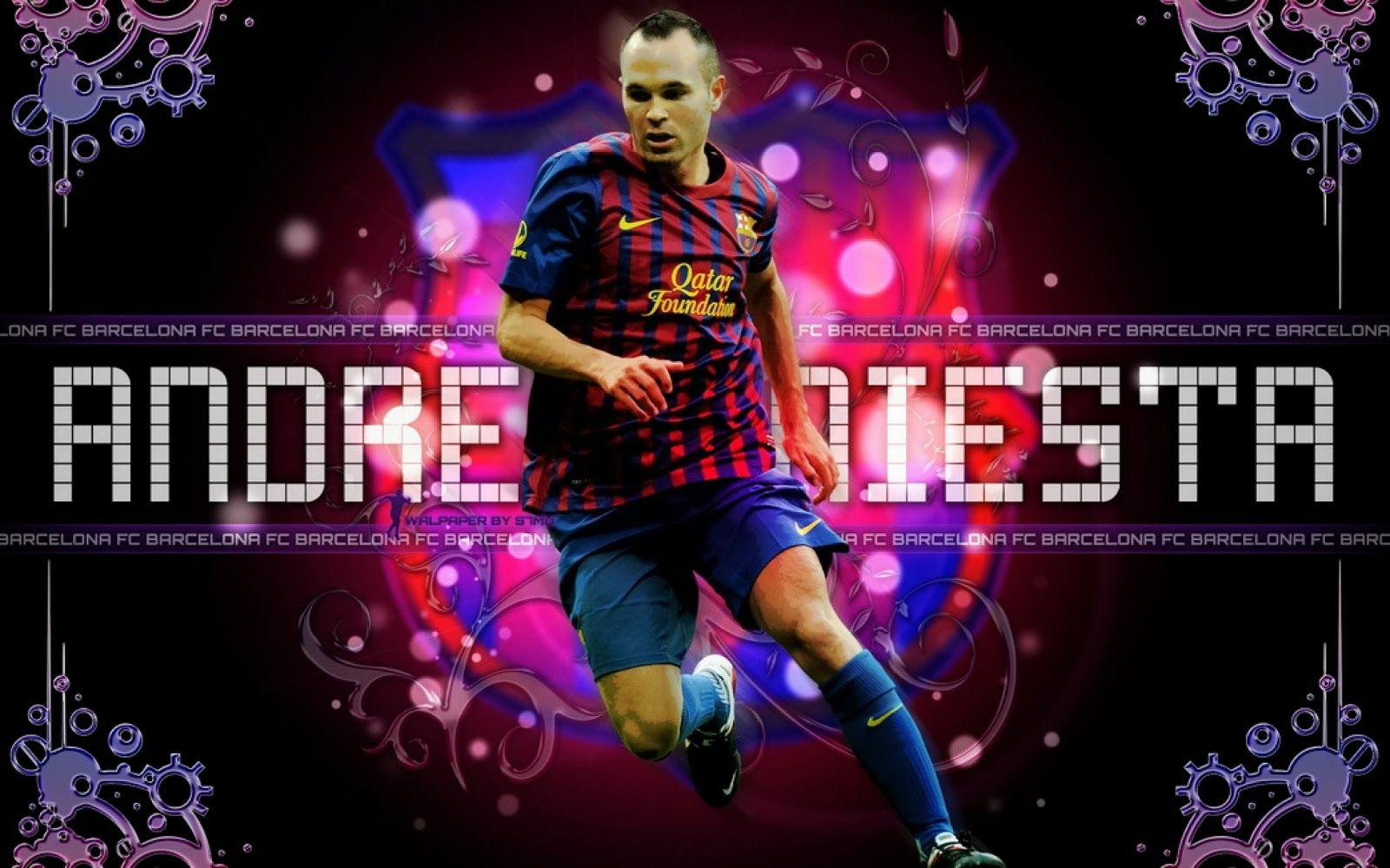 Andres Iniesta New HD Wallpapers 2013