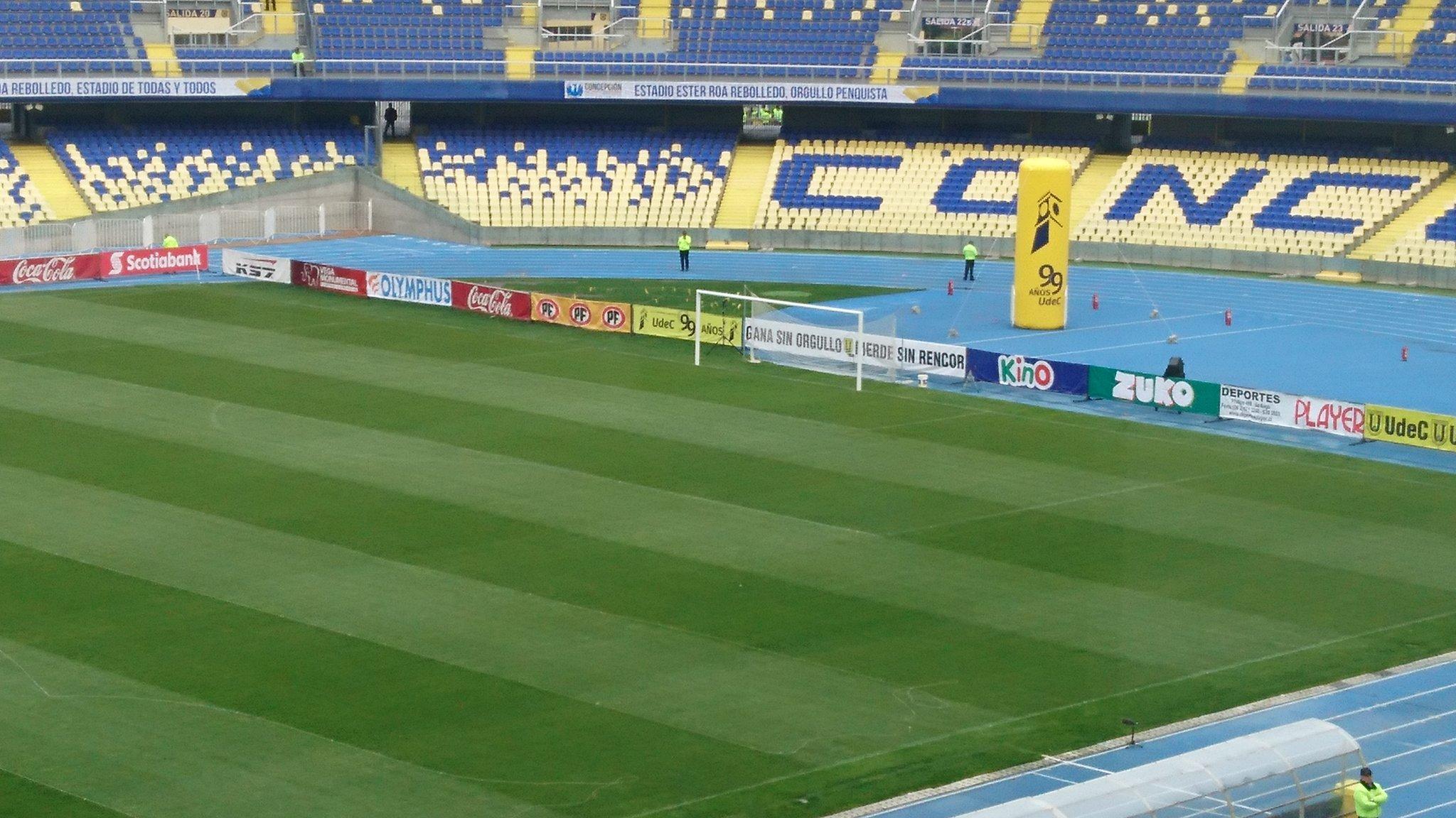 CD U. de Concepción on Twitter: Todo listo en el Estadio Ester Roa