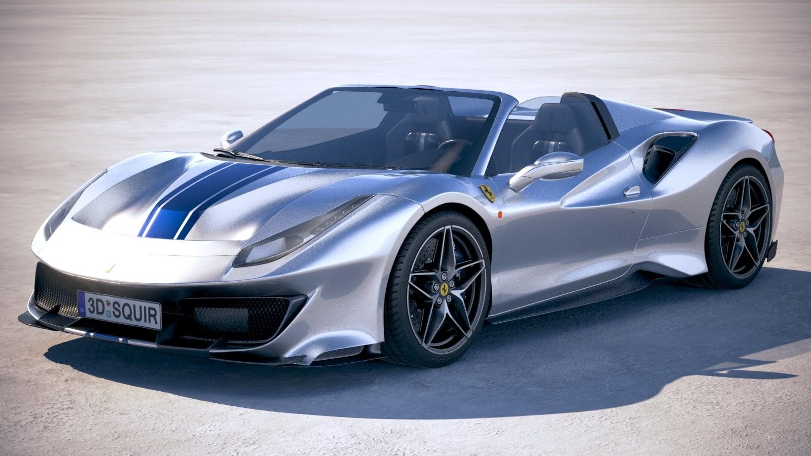 Ferrari 488 Pista Spider 2019