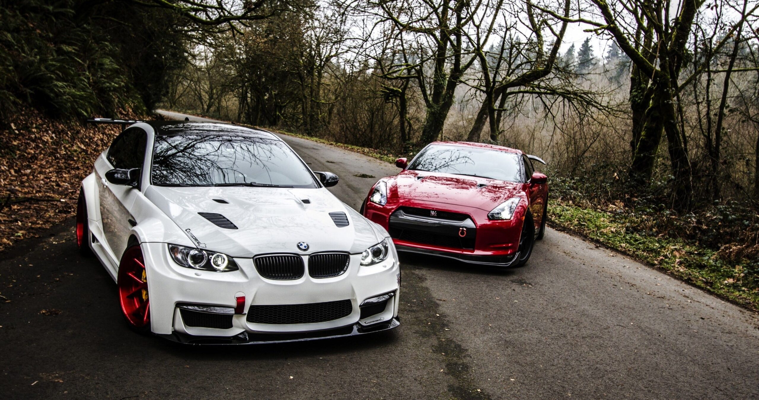 bmw e92 m3 nissan gtr r35 4k ultra hd wallpapers