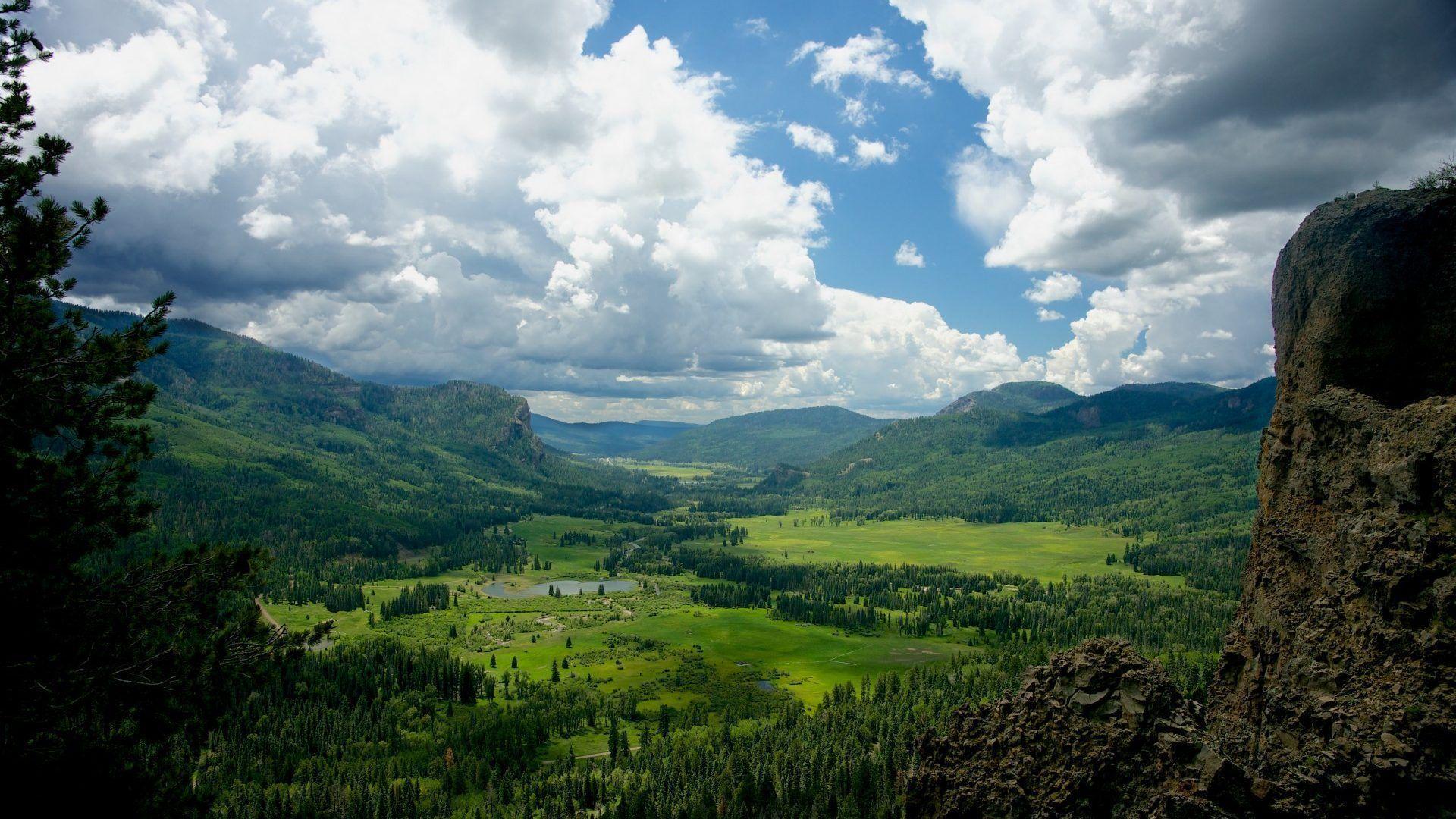 Mountains: Green Mountain Valley Northern New Mexico Nature