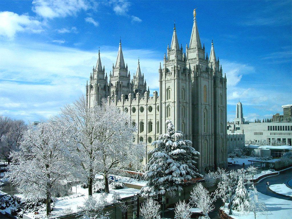 Salt Lake Temple Winter Wallpapers