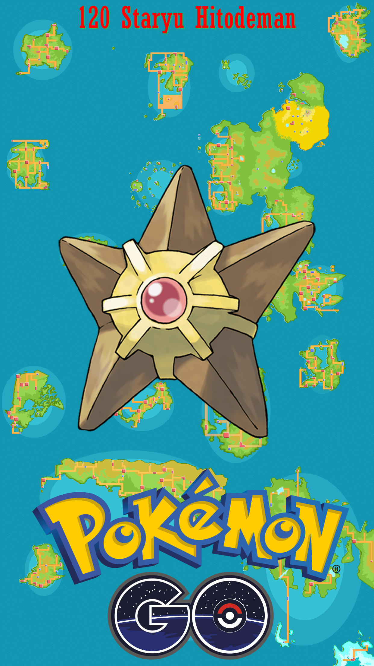 120 Street Map Staryu Hitodeman