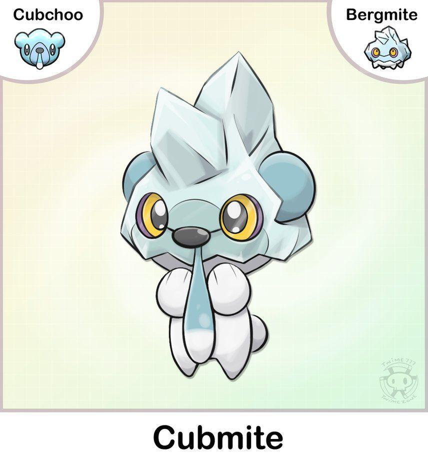 Cubchoo + Bergmite Fusion by Twime777