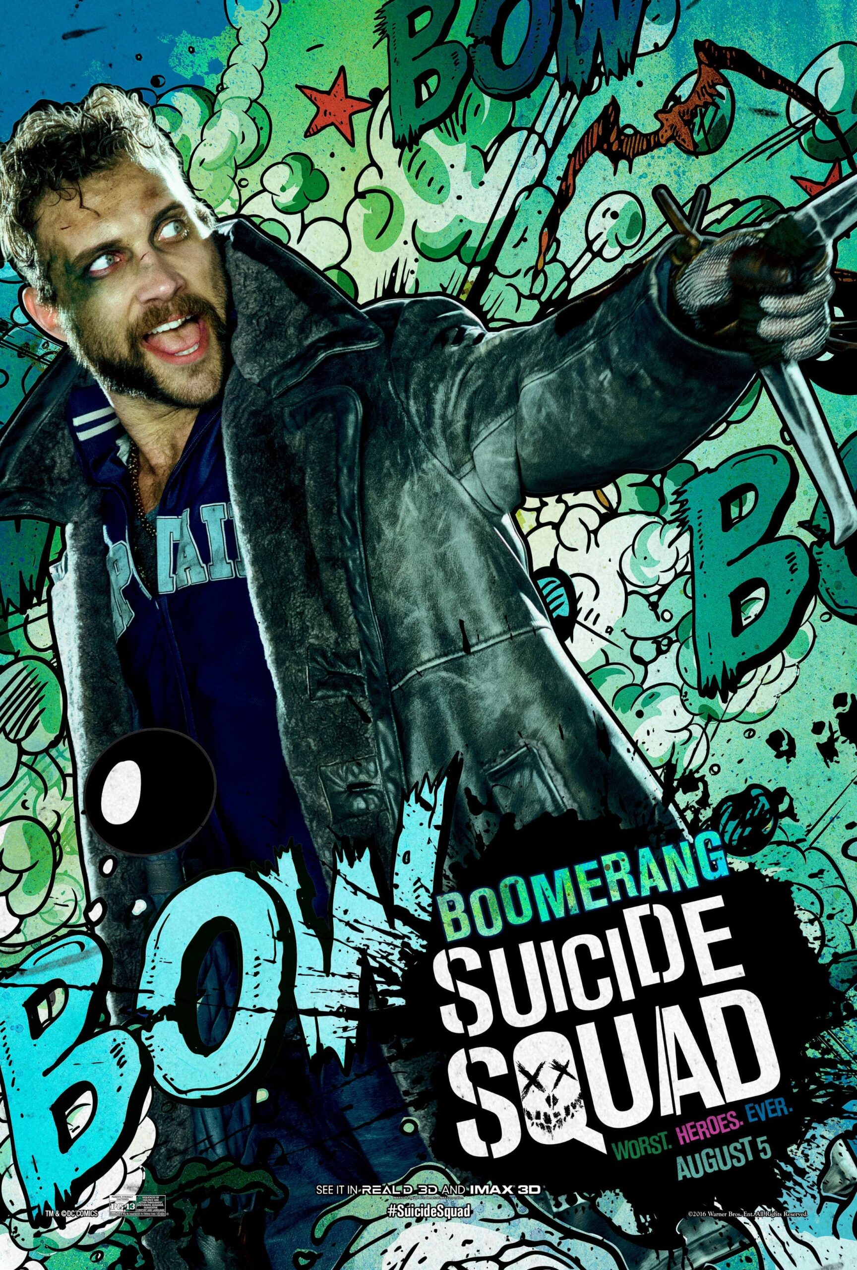 Suicide Squad Captain Boomerang Poster wallpapers 2018 in Movies