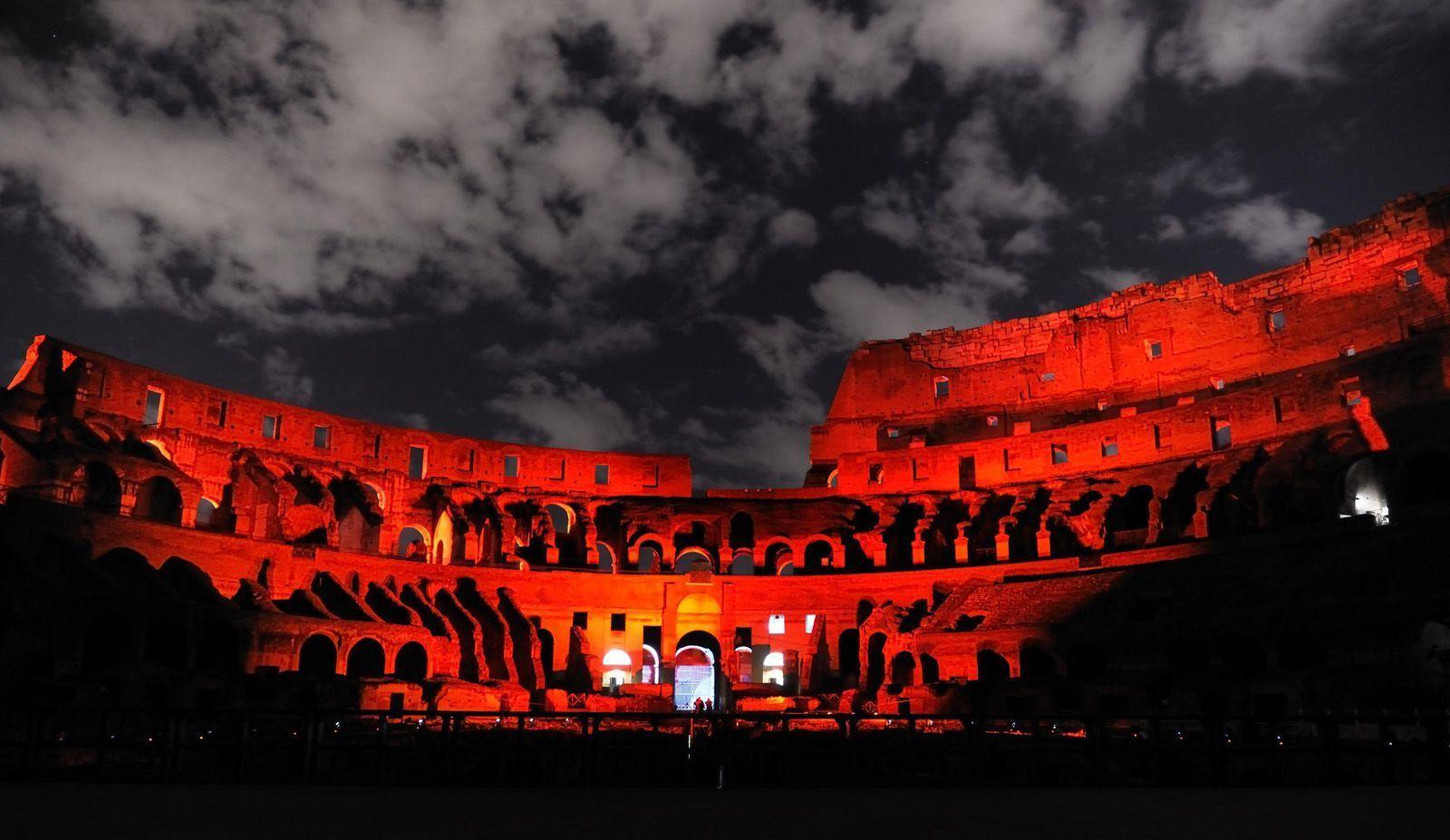 Download Beautiful Red Colosseum Wallpapers